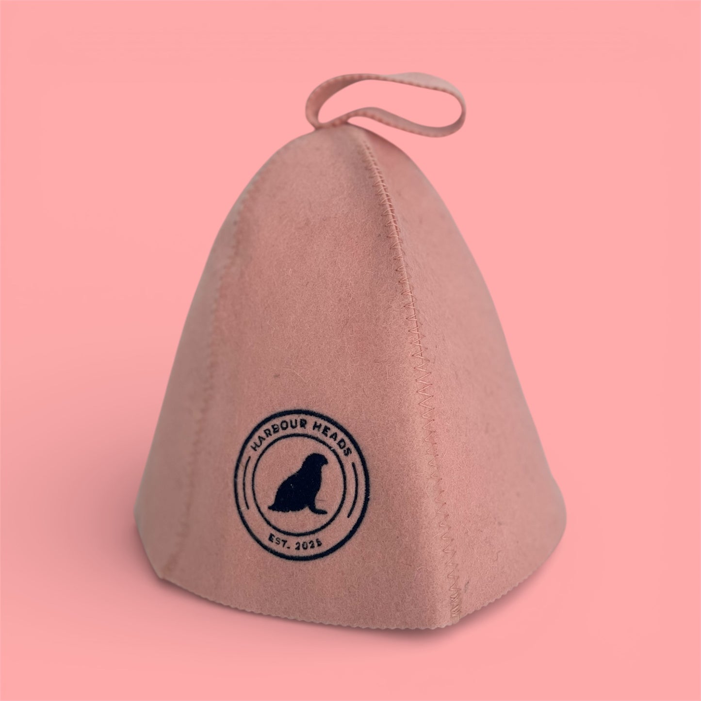 Harbour Heads Seashell Rose sauna hat side view