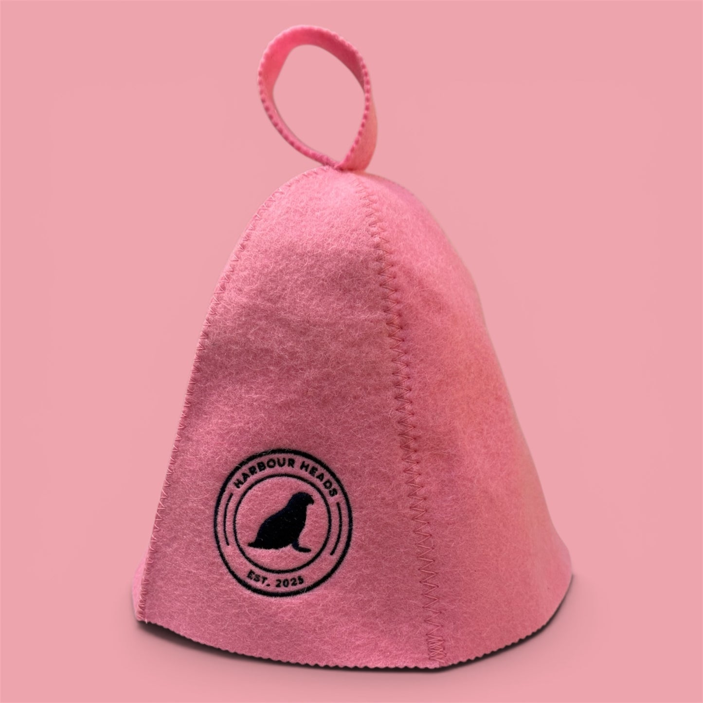 Harbour Heads Seashell Rose sauna hat side view